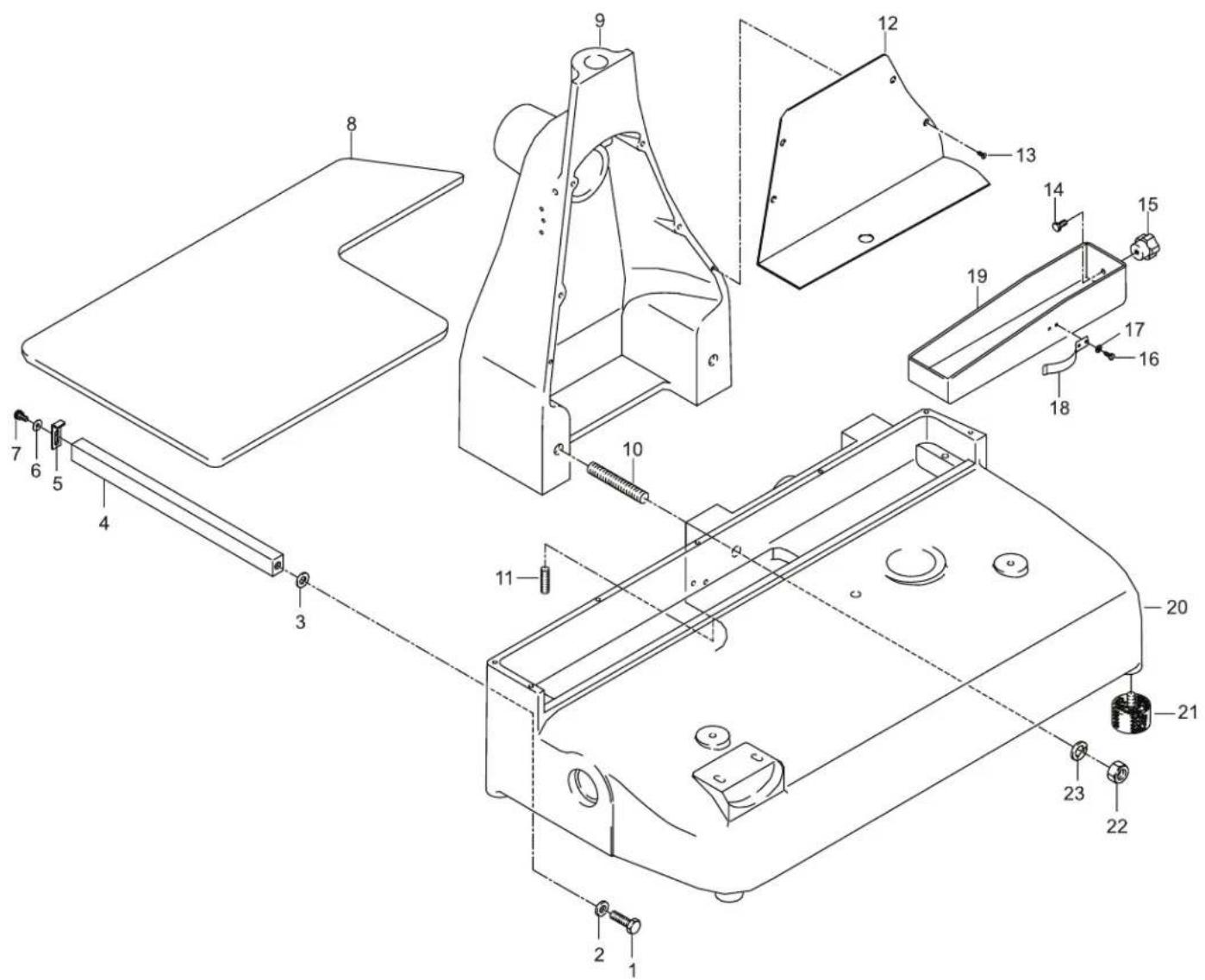 Omcan 20013 - Model MS-IT-0370-M 18830 Stand - 1