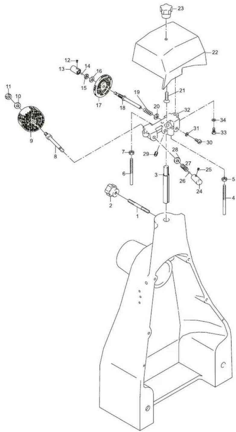 Omcan 20013 - Parts Breakdown - 1