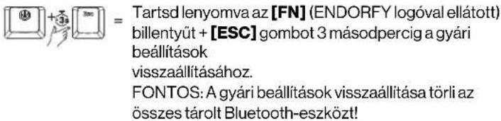 ENDORFY Thock V2 TKL Wireless - GYÁRI BEÁLLÍTÁSOK VISSZAÁLLÍTÁSA - 1