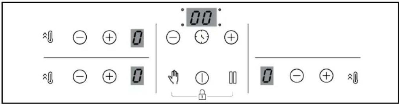 BEKO FBE68314MXC - Hob control unit - 1