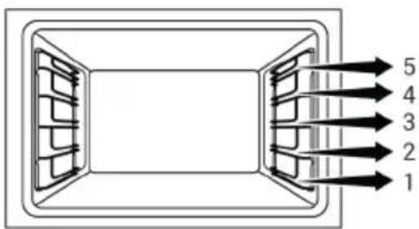 BEKO FBE68314MXC - Cooking shelves - 1