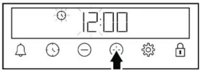 BEKO FBE68314MXC - Changing the time of day - 1