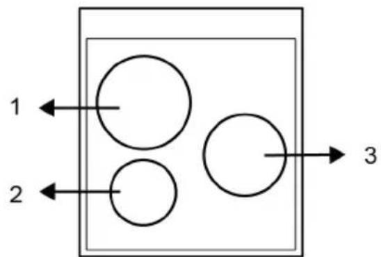 BEKO FBE68314MXC - Hob section - 1