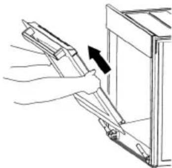 BEKO FBE68314MXC - Removing the oven door - 8
