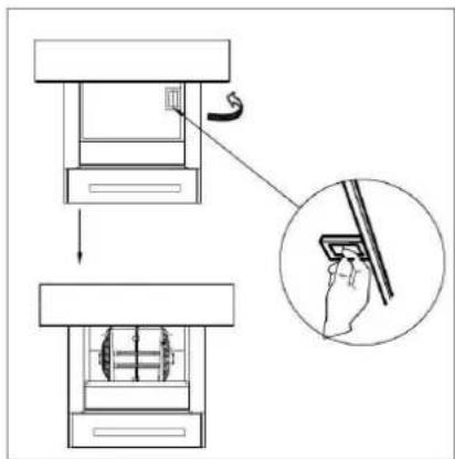 FAR HD350INC60/25A - Installer la hotte (évacuation): - 7