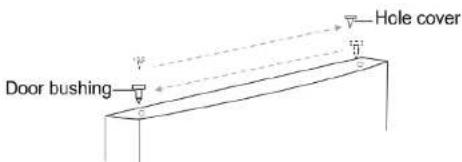 SABA CT4654NFDKE - REVERSING THE DOOR - 9