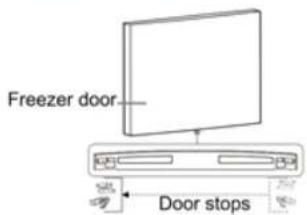 SABA CT4654NFDKE - REVERSING THE DOOR - 12