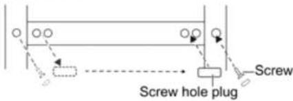 SABA CT4654NFDKE - REVERSING THE DOOR - 10