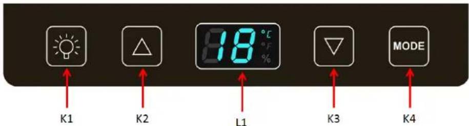 LeCépage AGK168PV - D- Fonctions et réglage de température - 1