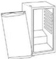 LeCépage AGK168PV - Change in the orientation of the door: - 4