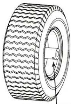 Chapin 89400C - Assemble wheels - 1