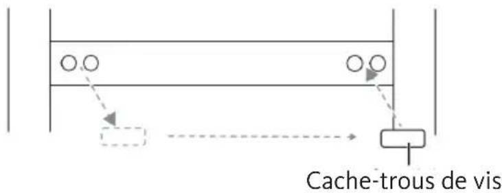 Cache-trous de vis