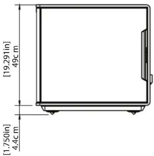 Martin Logan Grotto 12 - PRODUCT DIMENSIONS - 3