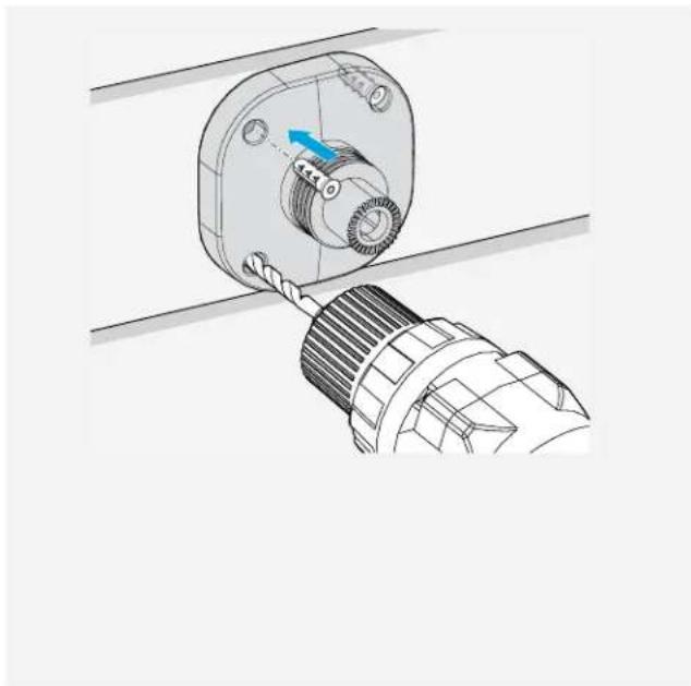 CHAMBERLAIN MYQCS4VXXW - Mount the Solar Panel (continued) - 2