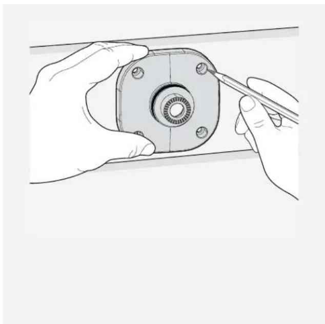CHAMBERLAIN MYQCS4VXXW - Mount the Solar Panel (continued) - 1