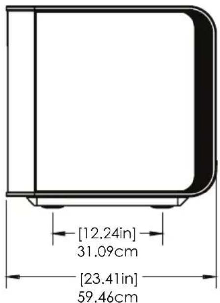 Martin Logan Depth 215 - PRODUCT DIMENSIONS - 3