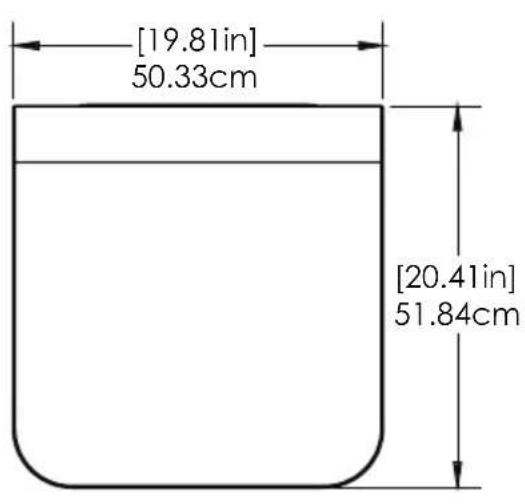 Martin Logan Depth 215 - PRODUCT DIMENSIONS - 1