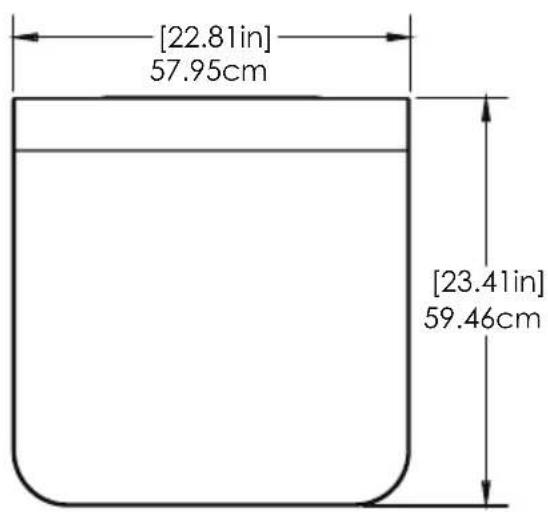 Martin Logan Depth 215 - PRODUCT DIMENSIONS - 1