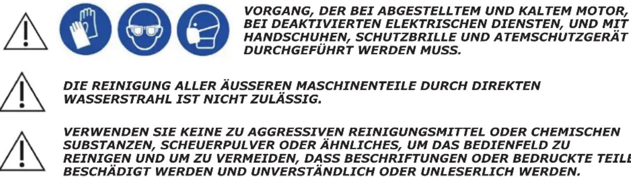 Ghibli & Wirbel HS R 120 - REINIGUNG DER MASCHINE - 1