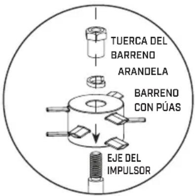 Chapin 89000A - SPIKED AUGER ASSEMBLY - 1
