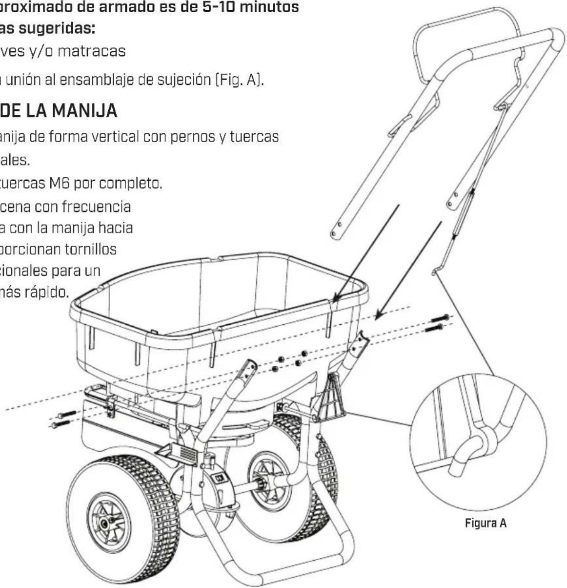 Chapin 89000A - MONTAJE DE LA MANIJA - 1