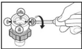 CONTINENTAL EDISON CELL1012DDS1 - - Connecter le tuyau d'entrée - 5