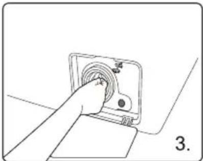 CONTINENTAL EDISON CELL1012DDS1 - Nettoyage de la pompe de drainage - 5