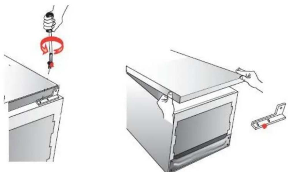 FRIGELUX S4BI122 - Cambiar de sentido de allá puerta - 2