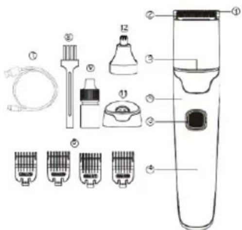 Sogo SS-3540 - DESCRIÇÃO DAS PEÇAS - 1