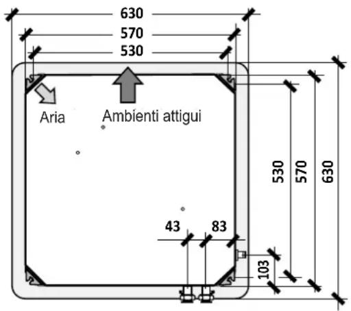 OLIMPIA SPLENDID Bi2 Cassette - DIMENSIONI E DATI TECNICI - 1