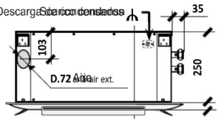 OLIMPIA SPLENDID Bi2 Cassette - DIMENSIONES Y DATOS TÉCNICOS - 3