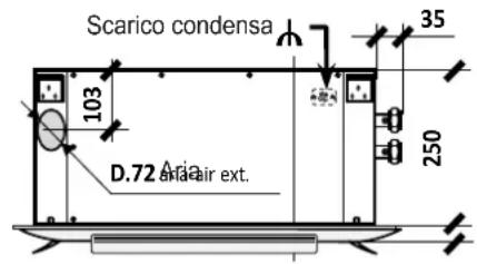 OLIMPIA SPLENDID Bi2 Cassette - DIMENSIONI E DATI TECNICI - 3