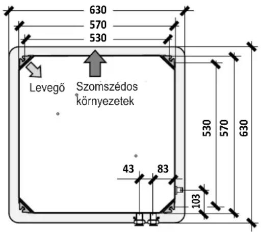 OLIMPIA SPLENDID Bi2 Cassette - MÉRETEK ÉS MÜSZAKI ADATOK - 1
