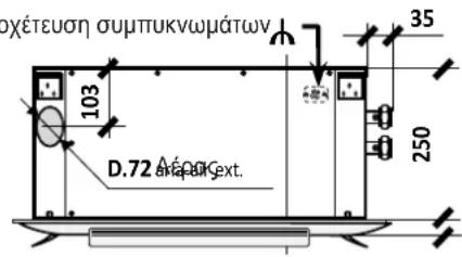 OLIMPIA SPLENDID Bi2 Cassette - ΔΙΑΣΤΑΣΕΙΣ ΚΑΙ ΤΕΧΝΙΚΑ ΣΤΟΙΧΕΙΑ - 3