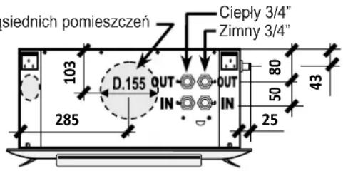 OLIMPIA SPLENDID Bi2 Cassette - WYMIARY I DANE TECHNICZNE - 2
