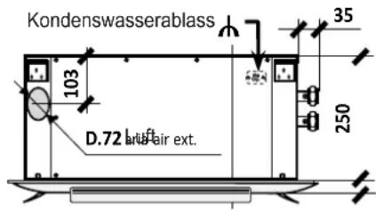 OLIMPIA SPLENDID Bi2 Cassette - ABMESSUNGEN UND TECHNISCHE DATEN - 3