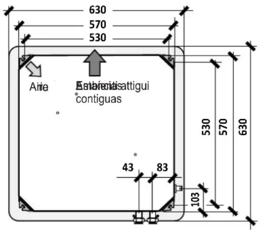 OLIMPIA SPLENDID Bi2 Cassette - DIMENSIONES Y DATOS TÉCNICOS - 1