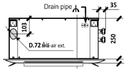 OLIMPIA SPLENDID Bi2 Cassette - DIMENSIONS AND TECHNICAL DATA - 3