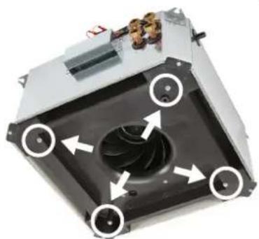 OLIMPIA SPLENDID Bi2 Cassette - Fissaggio pannello: - 1