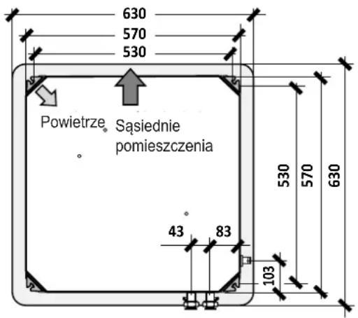 OLIMPIA SPLENDID Bi2 Cassette - WYMIARY I DANE TECHNICZNE - 1