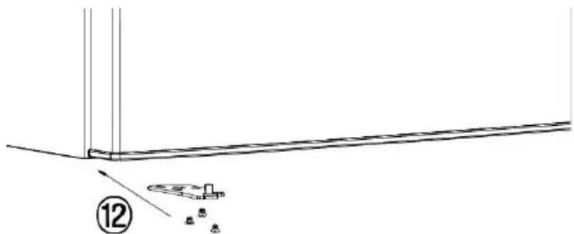 CONTINENTAL EDISON CEFC225NFW - REVERSING THE DOOR OPENING DIRECTION - 4