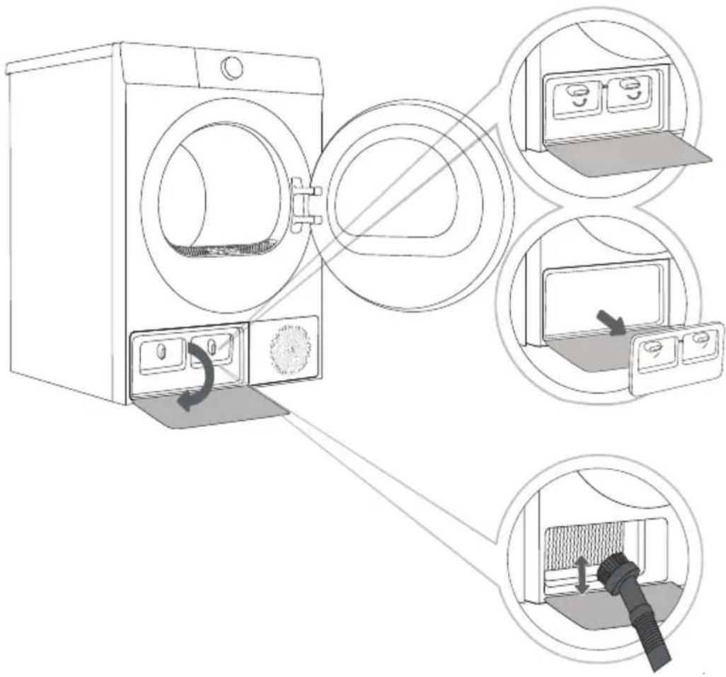 CONTINENTAL EDISON CESL7PCWE - Nettoyage du filtre de la POMPE à chaleur - 2
