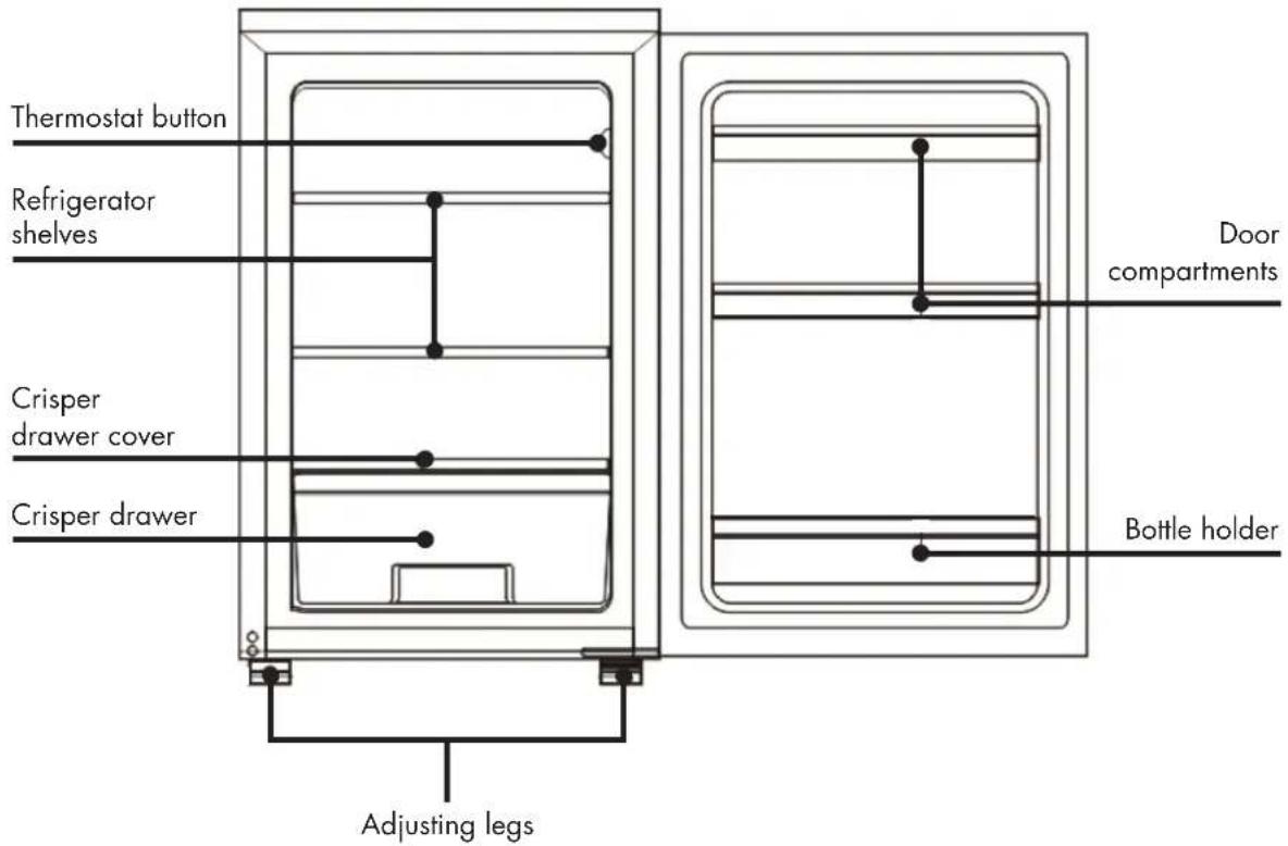 Wisberg WBTTKK55CW - DIMENSIONS - 1