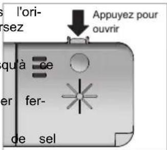 Atag VA2013QT - Lors du premier replissage, procedez comme suit - 1