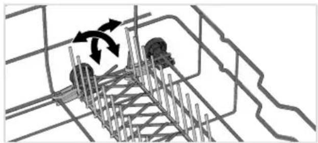 Atag VA2314MPS - Adjustableplatesupports - 1