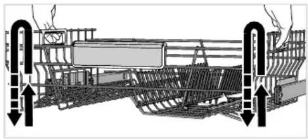 Atag VA2314MPS - Élévationetabaissementdupaniersupérieur - 1