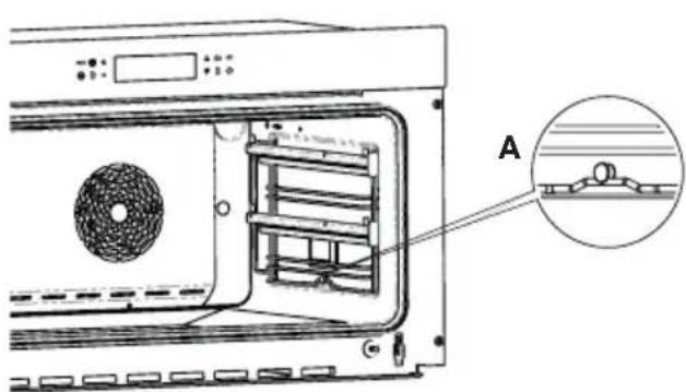 Atag OX9771B - Removing the guide rails - 1
