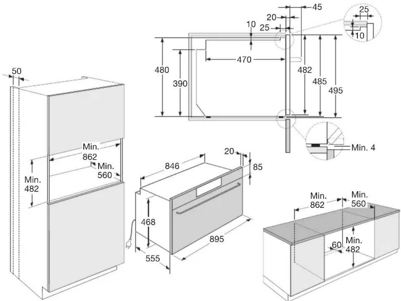 Atag OX9771B - Encastrement - 2