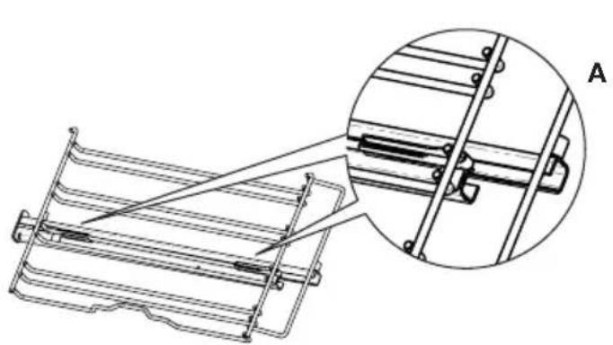 Atag OX9771B - Teleskopführungsschienen entfernen - 1