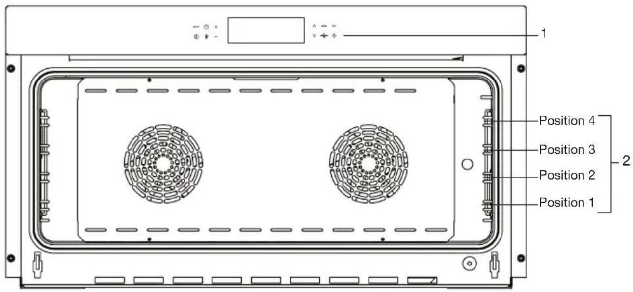 Atag OX9771B - Description of the appliance - 1
